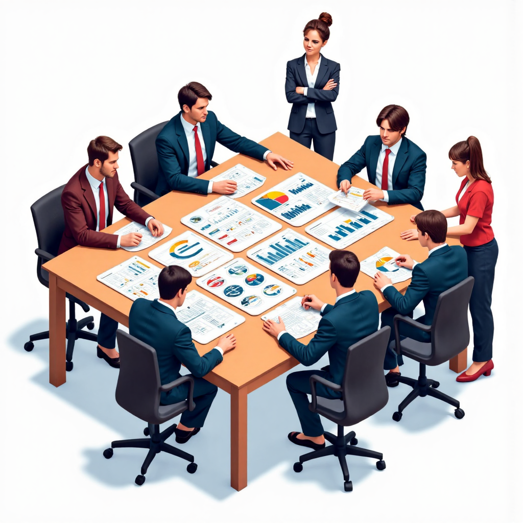 台灣與美國專業人士合作討論小道瓊工業平均指數成分股圖表