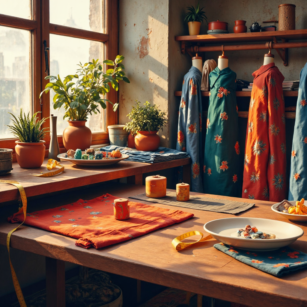 裁縫店布料捲測量示意圖