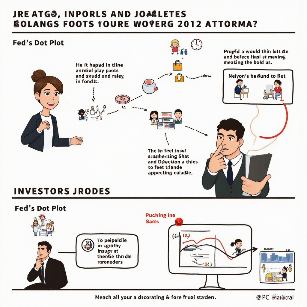 從聯準會點陣圖到台灣投資者調整投資組合的資訊流程圖