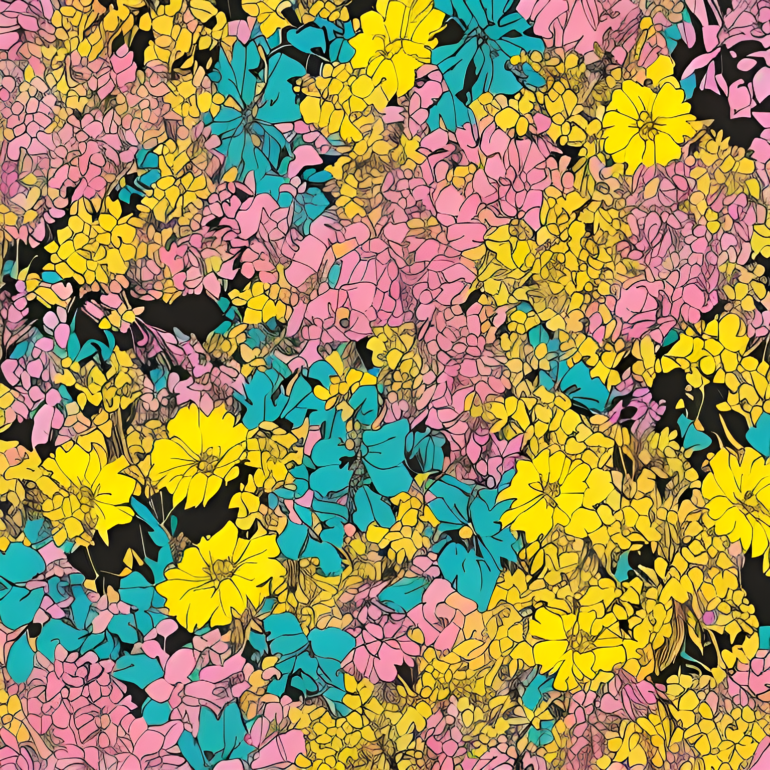 Hawaiian Shirt Pattern Pink