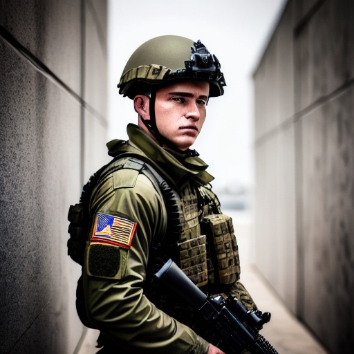 (((double exposure photograph of a soldier in full gear))), HD, sharp, eyes looking towards the camera, in focus, detailed, 8k [[poorly drawn, pixelated, compressed, low resolution, normal quality, low quality, bad anatomy, bad proportions, cloned face, duplicate, extra arms, extra limbs, extra legs, fused fingers, gross proportions, long neck, malformed limbs, extra legs, fused fingers, watermark, signature, username, jpeg artifacts, jpg artifacts]] <proto53-real>