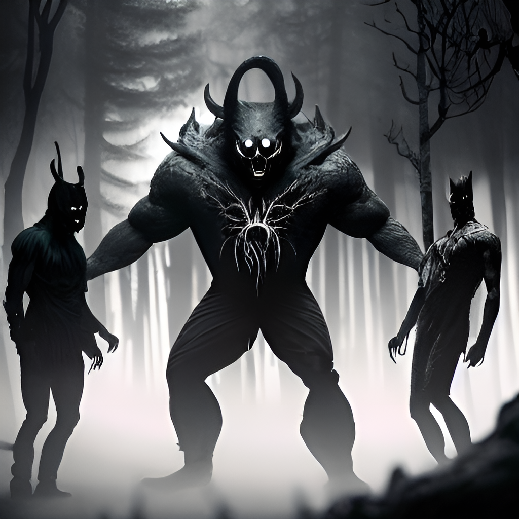 Dark Shadow Creatures