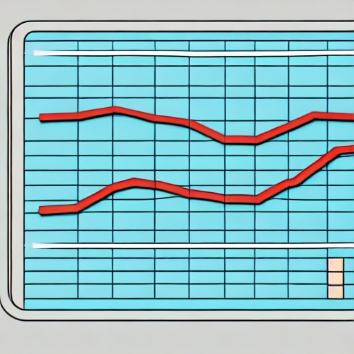 大型計算板插圖，顯示進口減出口等於貿易逆差，數字與符號清晰可見