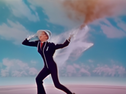 flying skunk spray in space <darkvoyage> <technicolor> hd