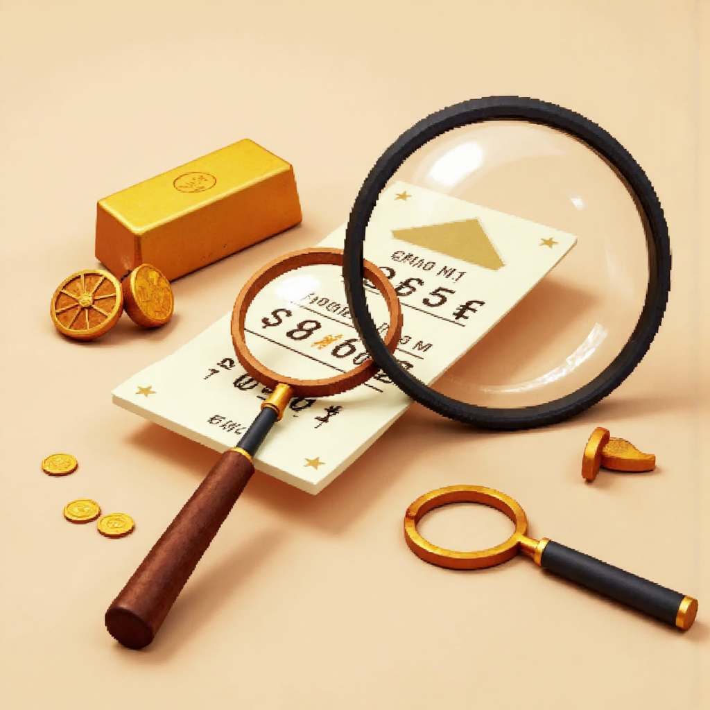 像素藝術放大鏡顯示手數計算公式與黃金及貨幣對